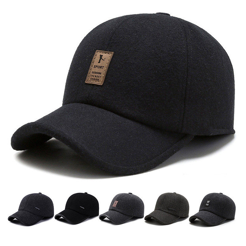 中老年男士冬天防寒棒球帽鸭舌帽毛呢弯檐棉休闲帽子,运动/瑜伽/健身/球迷用品,棒球帽,淘宝优惠券,粉丝福利购,淘宝优惠卷