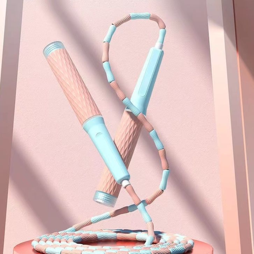 智能计数跳绳成人儿童中考初学竹节健身跳绳