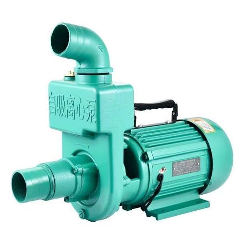 泵220V家用大流量清水泵抽水机农用污水化粪池排污离心泵德国品质