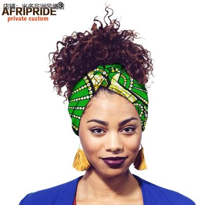 非洲印花头巾头长发带