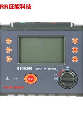 绝缘电阻测试仪 数字兆欧表ES3025E 1000V/2500V/5000V绝缘摇表