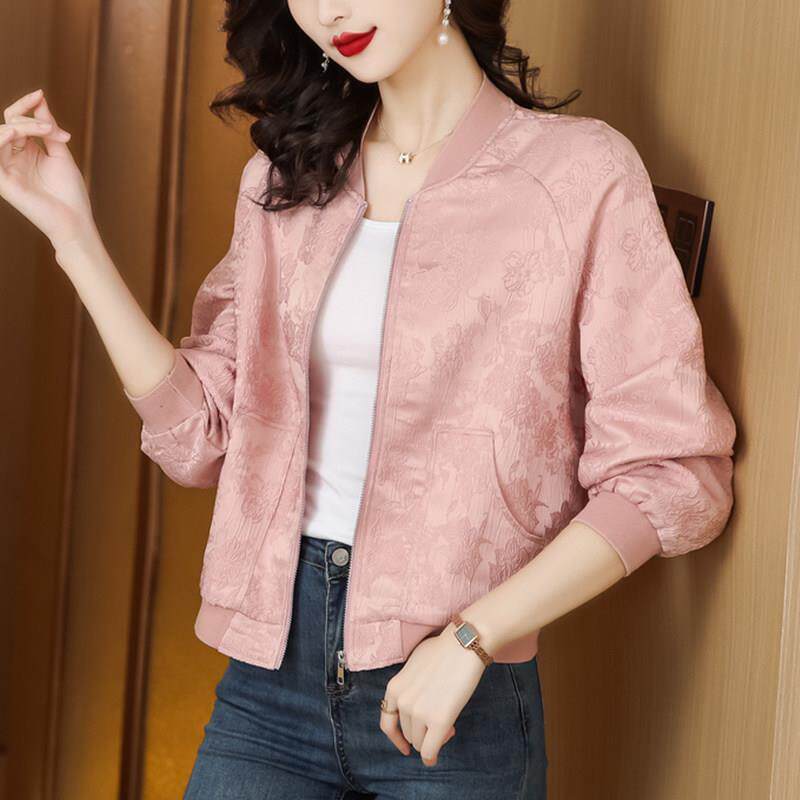 潮牌漂亮女装棒球服短外套女春秋季2026新款爆款欧货洋气夹克上衣