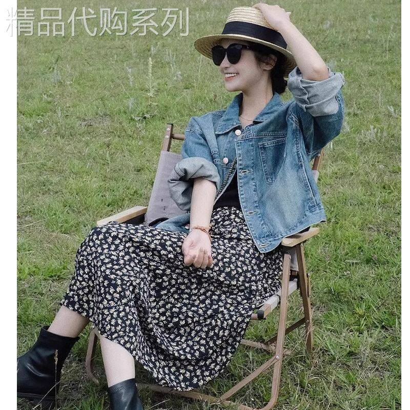 微胖显白救星!被问爆的覆古牛仔衬衫女款夏季oversize显瘦衬衫