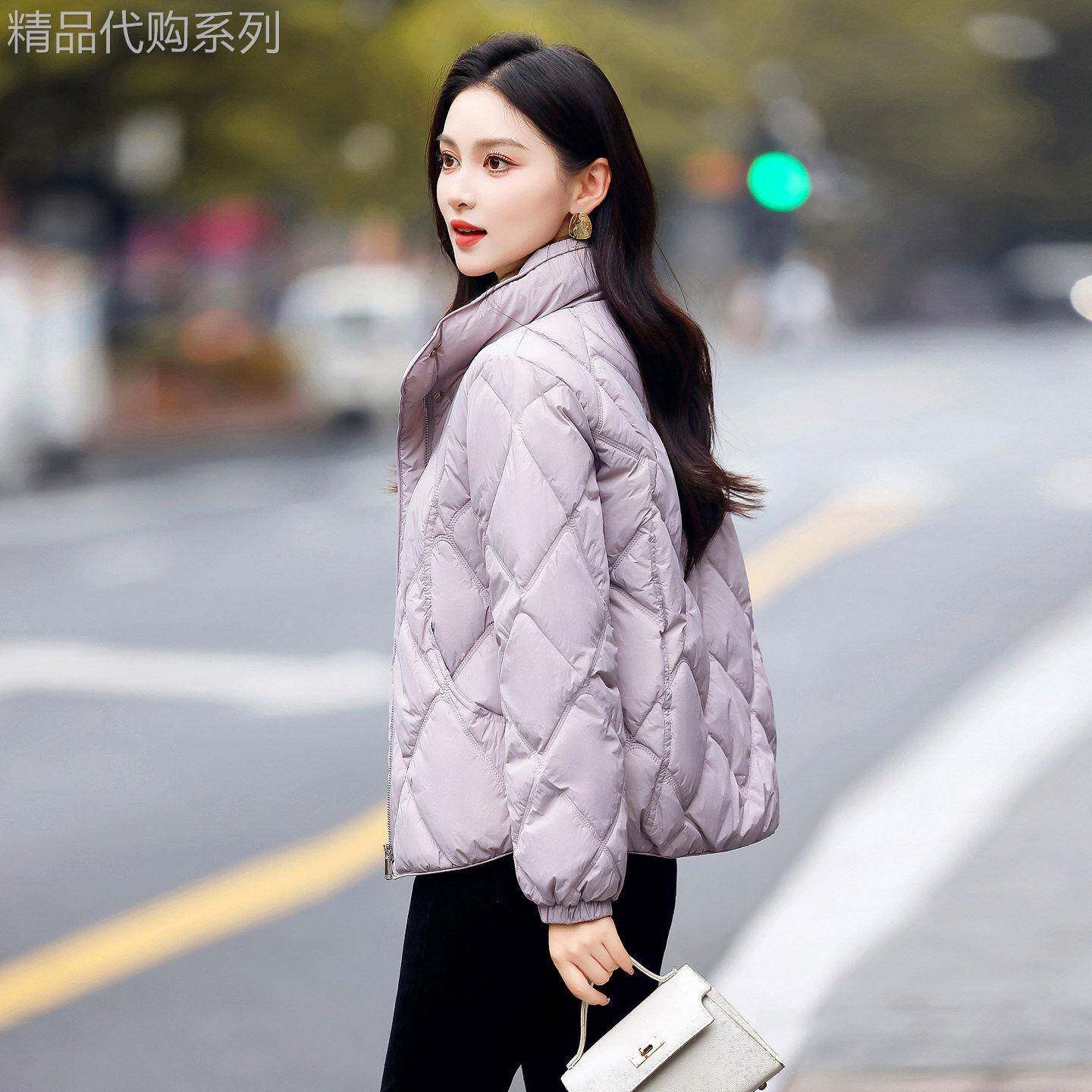 高档漂亮好看轻薄棉服女减龄2026冬装新款小个子棉衣女士棉袄外套