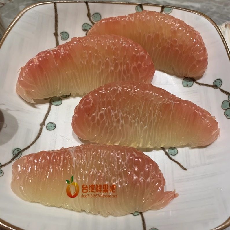 泰国进口麻绳柚 野生金柚 红肉非红宝石柚子爆汁脆甜无酸无渣包邮
