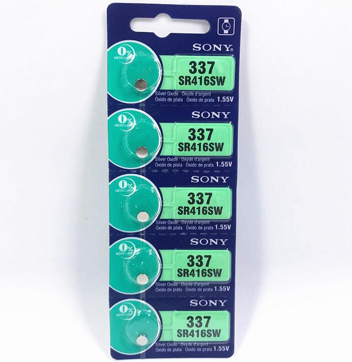 原装 正品 索尼 SONY 337 SR416SW 1.55V 纽扣电池