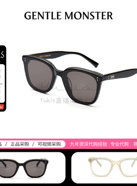 【QUEEN】韩国正品GM方形墨镜太阳镜防晒男女同款GENTLE MONSTER