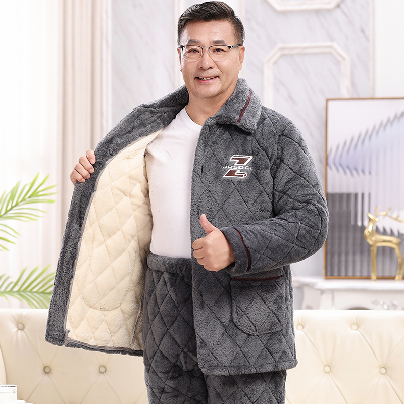 品质保证，冬季必备睡衣，送爸爸送爷爷