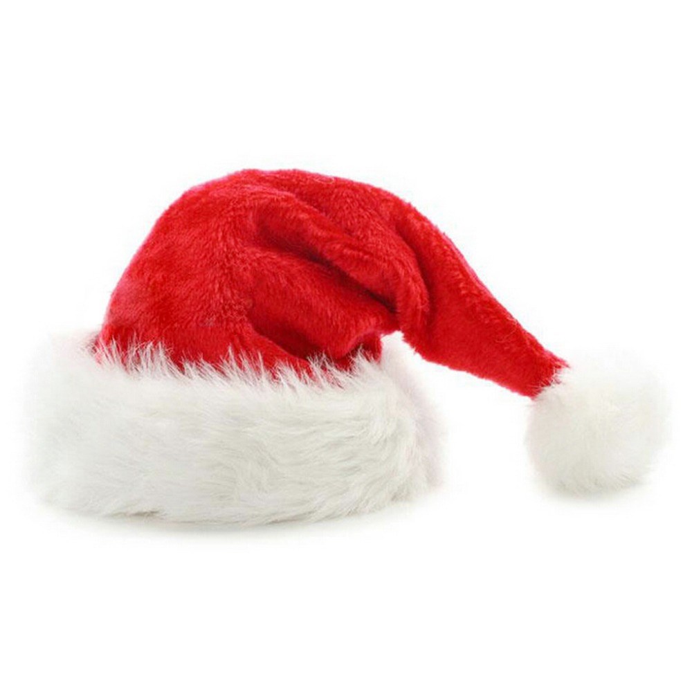 new arrival christmas hat flannelette   plush christmas hats 节庆用品/礼品 圣诞帽 原图主图