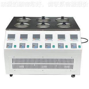 定制显六孔搅拌锅实数验LYSY-206室制冷应搅拌水槽 YSY-20L6 低温