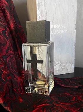 illusory黑色哥特十字架香水 100ML EDP 随机送一个蛇包