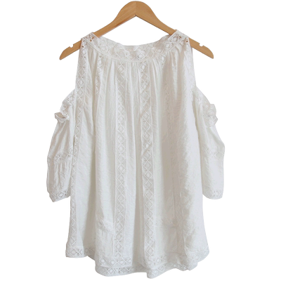 孕妇装夏装上衣短袖露肩蕾丝衫娃娃衫韩版宽松大码时尚潮妈新款