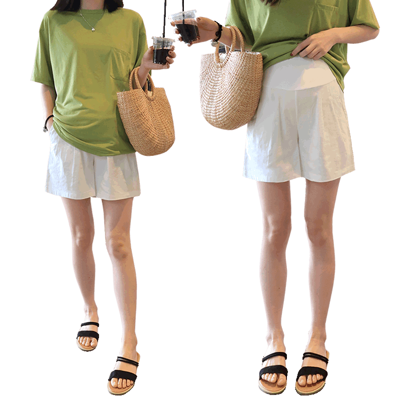 孕妇短裤夏季薄款裤子外穿时尚