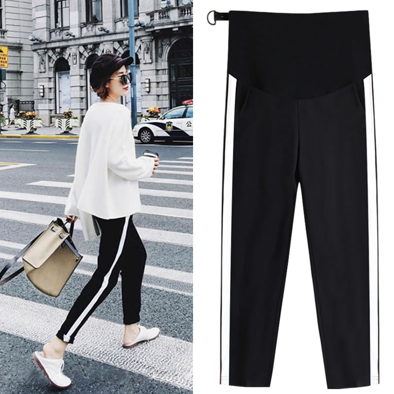 春季外穿宽松休闲托腹新款孕妇裤