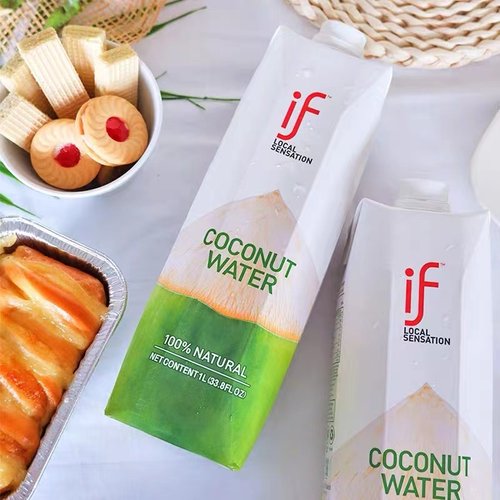 现货泰国进口if椰子水无添加0