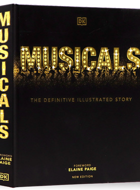 进口英文原版 DK图解音乐剧百科 Musicals The Definitive Illustrated Story DK百科电影音乐剧历史科普读物Elaine Paige