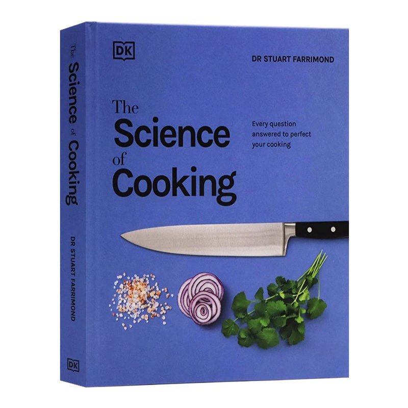 DK 烹饪科学 英文原版科普图书 The Science of Cooking DK图解百科系列 西餐 烹饪实践指导 Stuart Farrimond 美食食谱 精装全彩