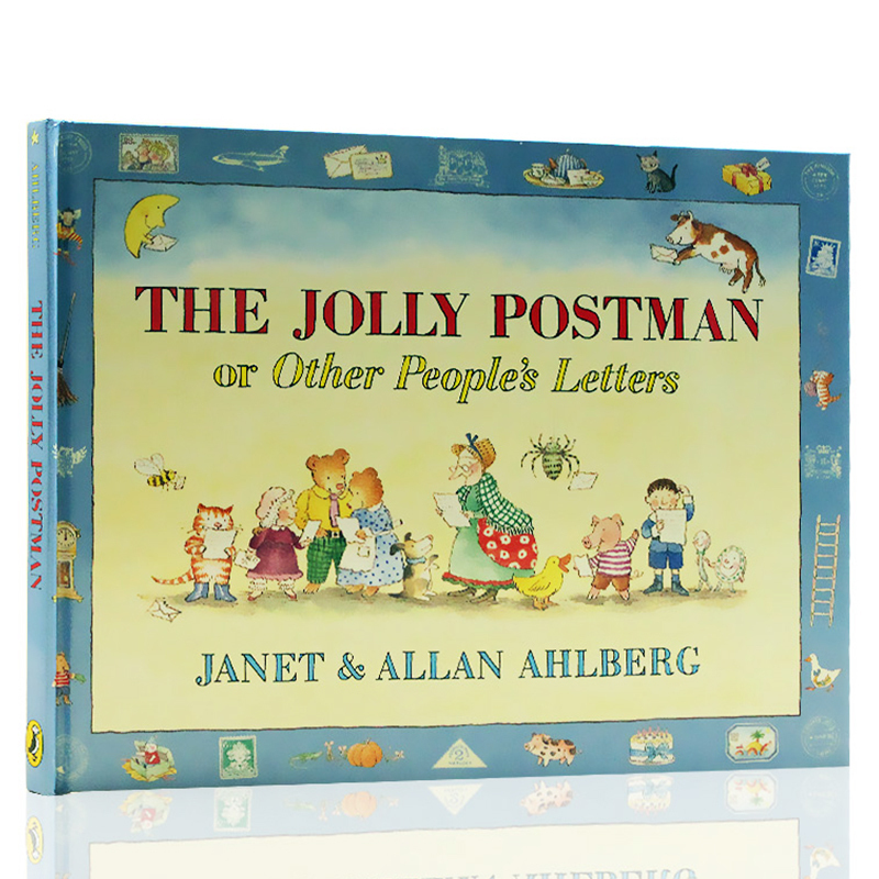 进口英文原版正版 The Jolly Postman Or Other People's Letter s快乐的邮递员 儿童启蒙图画书 亲子互动 精装绘本