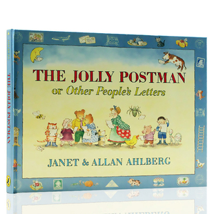 儿童启蒙图画书 The Postman 进口英文原版 People 邮递员 亲子互动 s快乐 Jolly Letter 绘本 精装 Other 正版