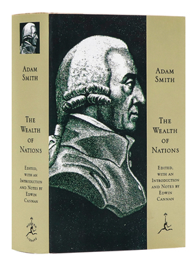 亚当·斯密 国富论 英文原版 The Wealth of Nations 现代经济学的开山之作 西方经济学奠基书籍 权威全译本 商学入门必读 精装