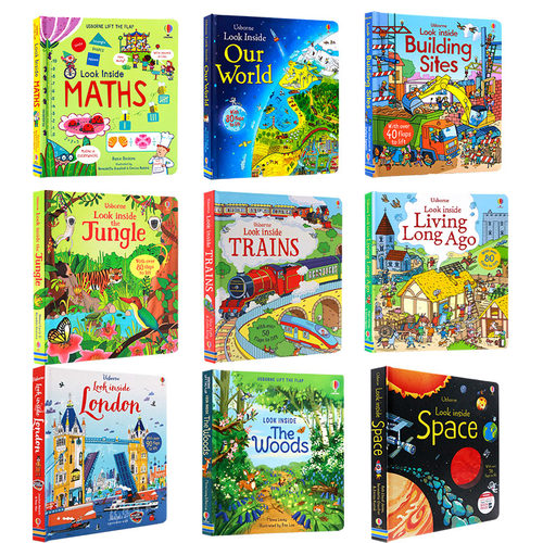Usborne偷偷看里面科普翻翻书