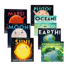 宇宙元素的自白7册 Our Universe Sun Earth Moon Ocean Mars 英文原版绘本太阳地球月亮海洋火星儿童科普读物 David Litchfield