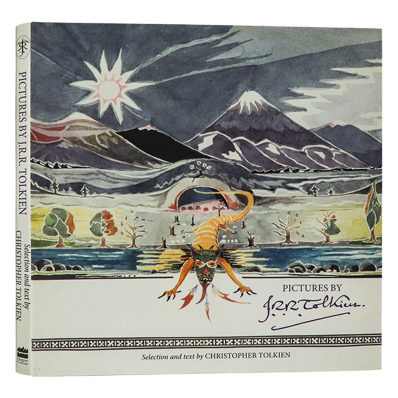 托尔金艺术集 英文原版进口书籍 Pictures by J.R.R.Tolkien  中土画作集 精装 豪华版青少年课外阅读 HarperCollins出版