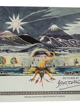 托尔金艺术集 英文原版进口书籍 Pictures by J.R.R.Tolkien  中土画作集 精装 豪华版青少年课外阅读 HarperCollins出版