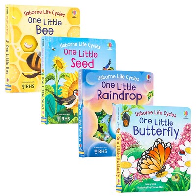 Usborne出品生命周期系列4册