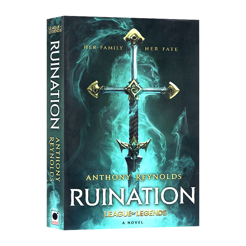 破败之咒英雄联盟小说 Ruination A League of Legends Novel 英文原版 英雄联盟衍生小说 英雄联盟首部长篇小说