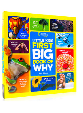 英文原版绘本National Geographic 美国国家地理 Little Kids First Big Book of Why 精装大开本 儿童百科书
