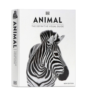英文原版 动物图书视觉指南 大开本 Animal 动物摄影爱好者收藏 精装 动物王国摄影百科全书 动物科普图书 进口图书