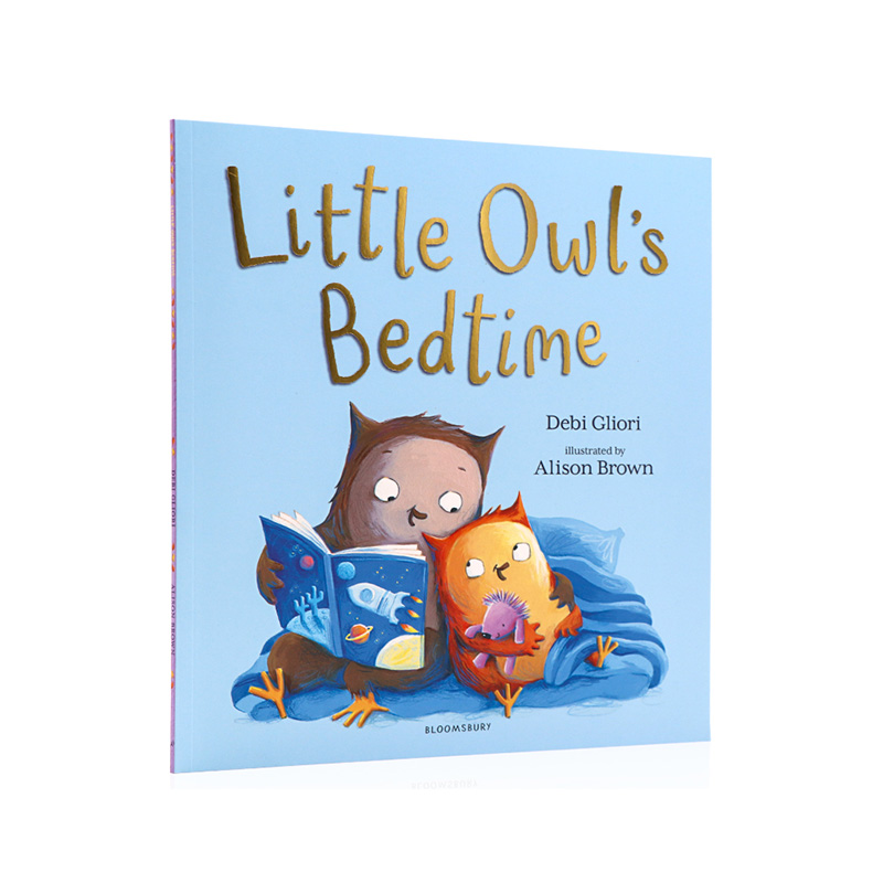 进口英文原版正版 Little Owl's Bedtime小猫头鹰的睡觉时间平装大开本 Debi Gliori进口儿童英语启蒙睡前故事书亲子共读图画书