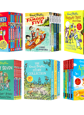 Enid Blyton 伊妮德布莱顿Faraway Tree Adventure遥远的树英文原版儿童冒险小说桥梁章节书 侦探小说短篇故事 中小学生课外阅读