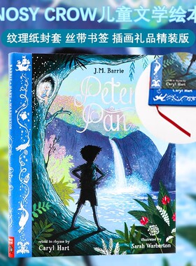 彼得 潘 插图礼品版 英文原版 Peter Pan  Illustrated Gift Edition 儿童绘本 Nosy Crow 经典系列 梦幻岛奇妙冒险 Caryl Hart