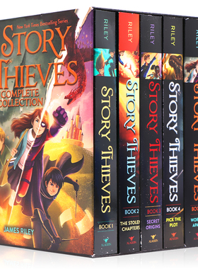 Story Thieves Complete Collection 故事小偷全套5本礼盒装 英文原版儿童奇幻冒险小说 Lexile蓝思阅读指数700~790 James Riley