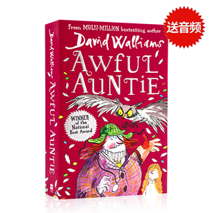 Awful Auntie 大卫少年幽默小说系列 英文原版 Walliams 可怕计谋 罗尔德达尔继承人David 儿童幽默治愈成长插图小说 恶魔姑姑