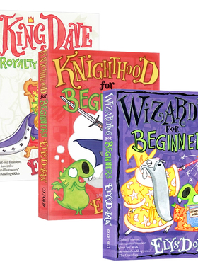 骑士魔法初学者指南 英文原版小说 Knighthood Wizarding Royalty for Beginners 青少年插图英语读物 幽默想象力  Elys  Dolan