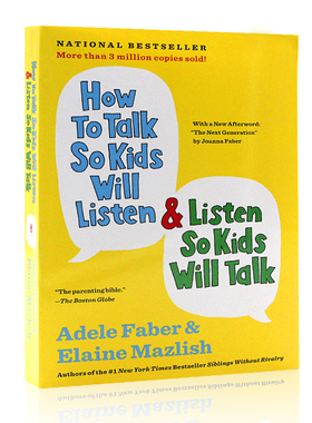 进口原版正版英文版 如何说孩子才会听怎么听孩子才肯说 How to Talk So Kids Will Listen & Listen So Kids Will Talk