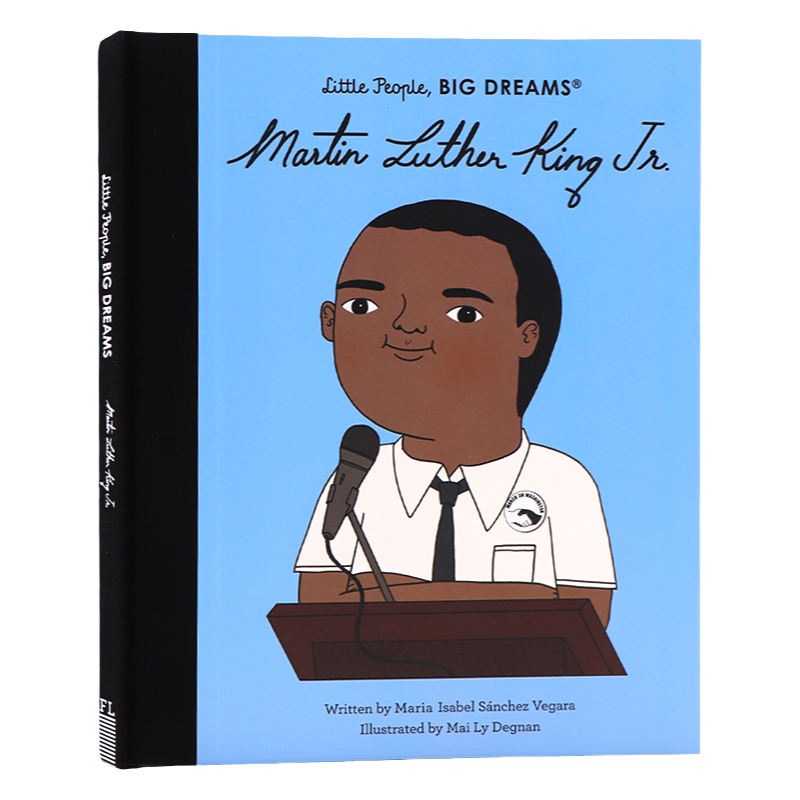 进口英文原版绘本小人物大梦想系列诺贝尔奖获得者5册Little People Big Dreams 居里夫人马丁路德金儿童英语启蒙励志读物名人传记