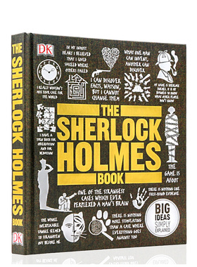 DK人类思想百科丛书 夏洛克福尔摩斯 The Sherlock Holmes Book: Big Ideas Simply Explained 英文原版图解艺术百科全彩铜版纸