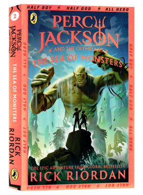 进口英文原版正版 Percy Jackson and the Sea of Monsters 波西·杰克逊与魔兽之海 平装小说 学生英语课外阅读 Rick Riordan