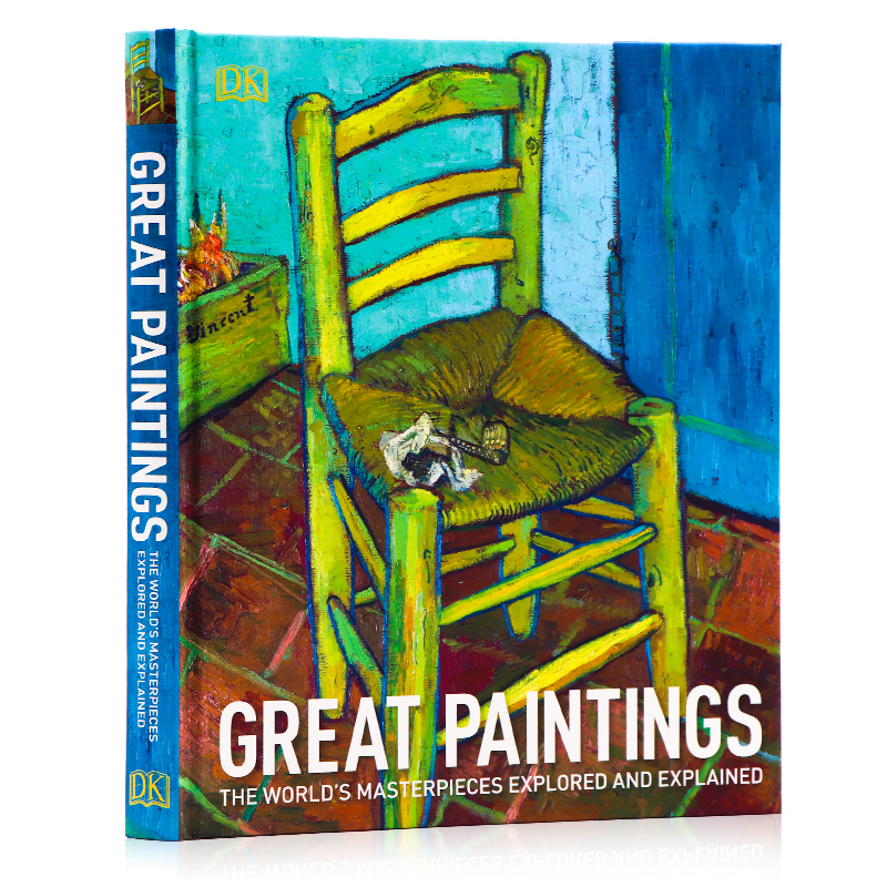 DK世界名画欣赏英文原版艺术画作