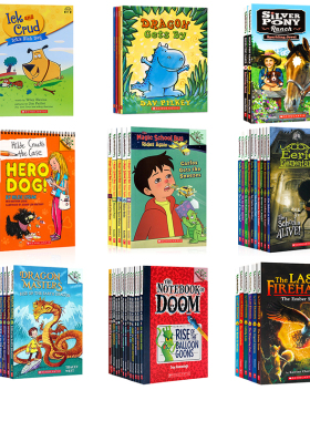 学乐大树系列Scholastic Branches 英文原版 Dragon Masters 驯龙士 神奇校车 初级章节桥梁书插图读物 趣味故事图画书启蒙读物