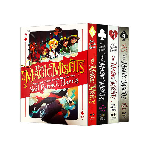魔法边缘少年4册盒装