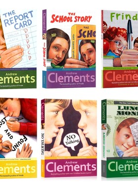 Frindle 我们叫它粉灵豆 Andrew Clements 安德鲁 克莱门斯 英文原版经典校园小说 儿童文学 读物 中小学生课外阅读英语读物童书