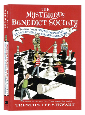 神秘的本尼迪克特社会系列 英文原版 The Mysterious Benedict Society  知识学习青少年课外阅读儿童文学书籍Trenton Lee Stewart