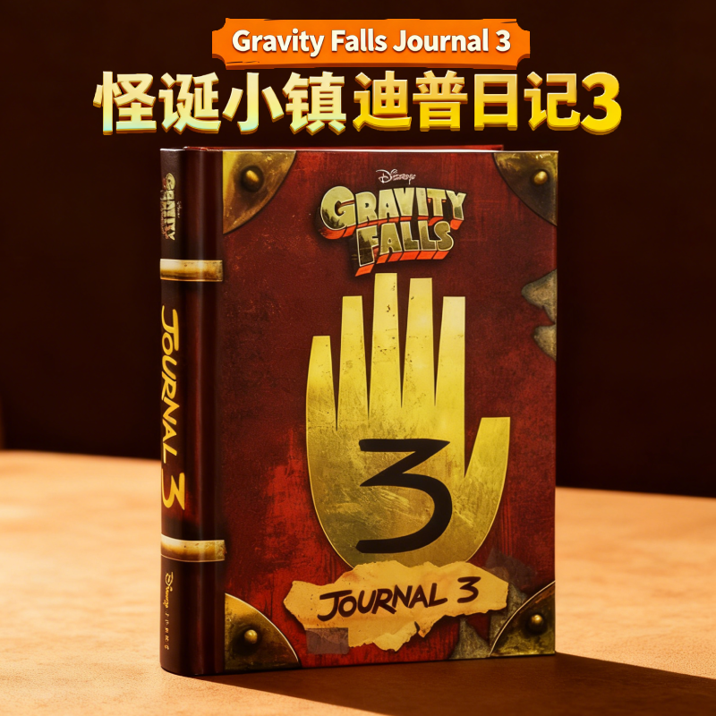 怪诞小镇迪普日记3英文原版