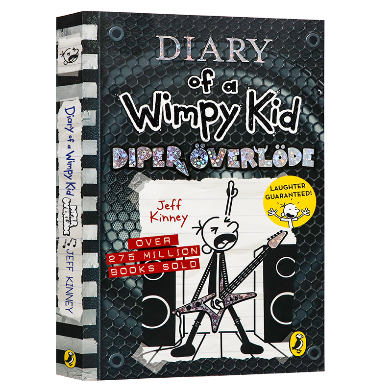 现货小屁孩日记17 平装 英文原版 Diary of a Wimpy Kid Book 17 哭包日记漫画系列章节书 学生课外阅读 儿童畅销小说 Jeff Kinney