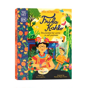 精装 大都会 弗里达卡罗 Met Kahlo Frida 英文原版 DK大都会艺术博物馆主题绘本合集 少儿艺术启蒙必读 知名艺术家画作作品 The